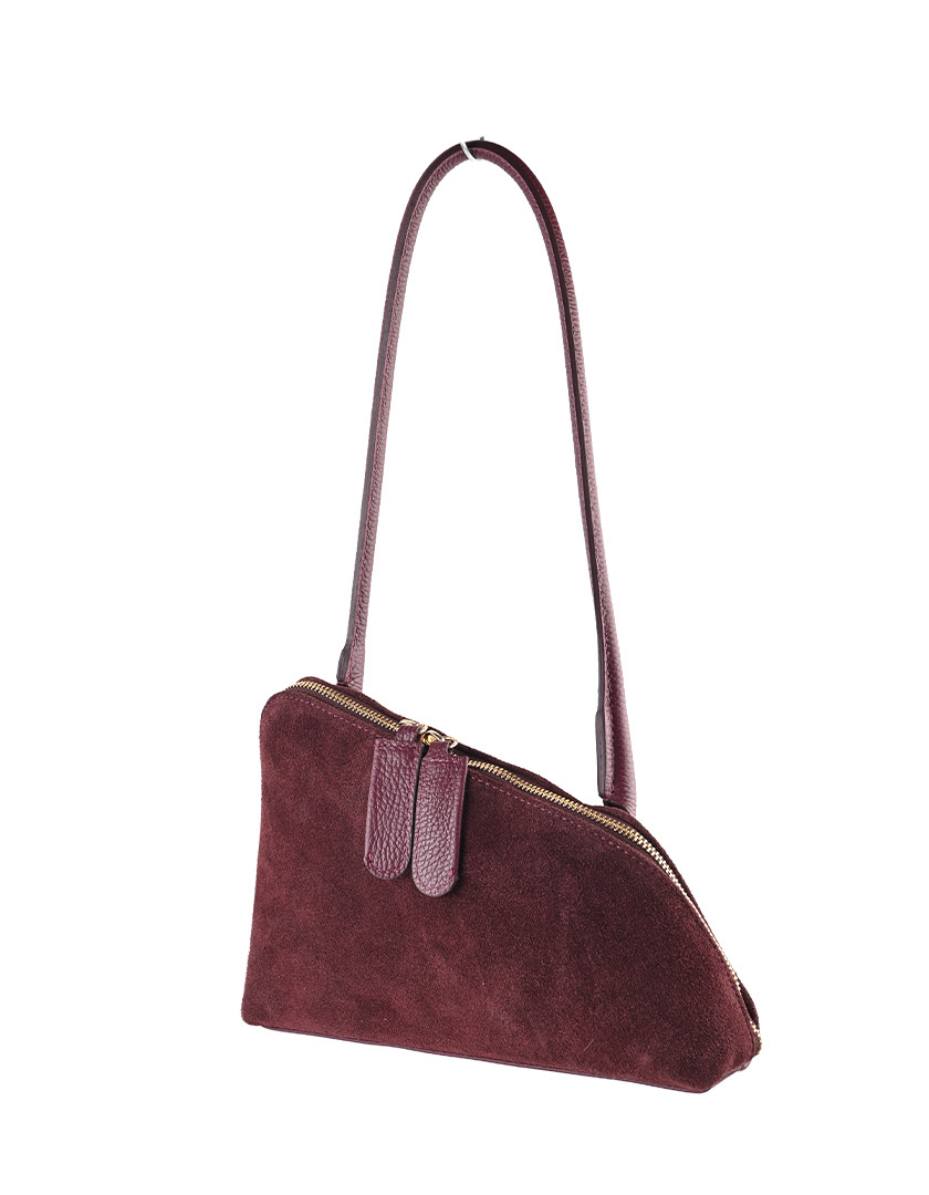 Giuliano Leather Lederen schoudertas | Suede | 552628, foto 3 van 5