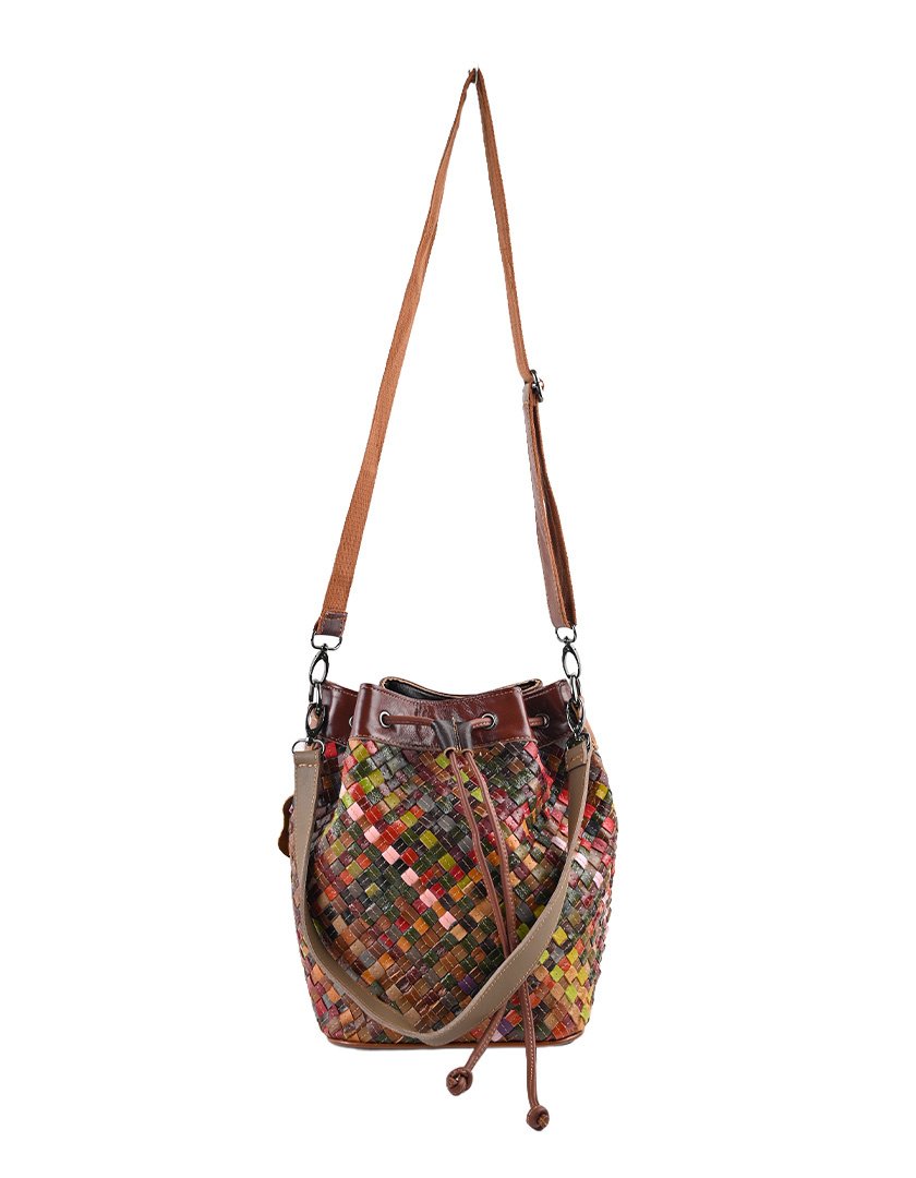 Giuliano Leather Lederen handtas | Multicolor | 552619