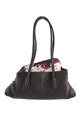 Giuliano Faux suede shoulder bag | Cow | 80177