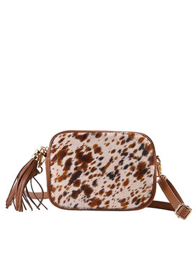 Giuliano Leather  Leather shoulder bag | Cow print | 552620