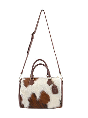 Giuliano Leather  Lederen handtas | Koeprint | 552622