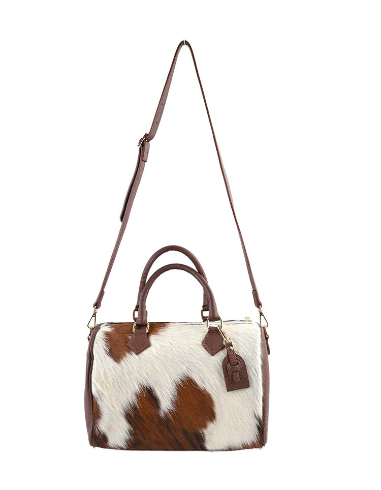 Giuliano Leather  Lederen handtas | Koeprint | 552622