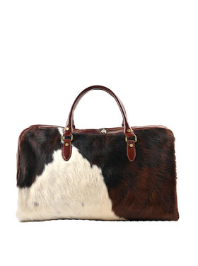 Giuliano Leather  Lederen weekendtas | Fur |  552629