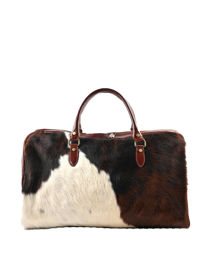 Giuliano Leather  Lederen weekendtas | Fur |  552629