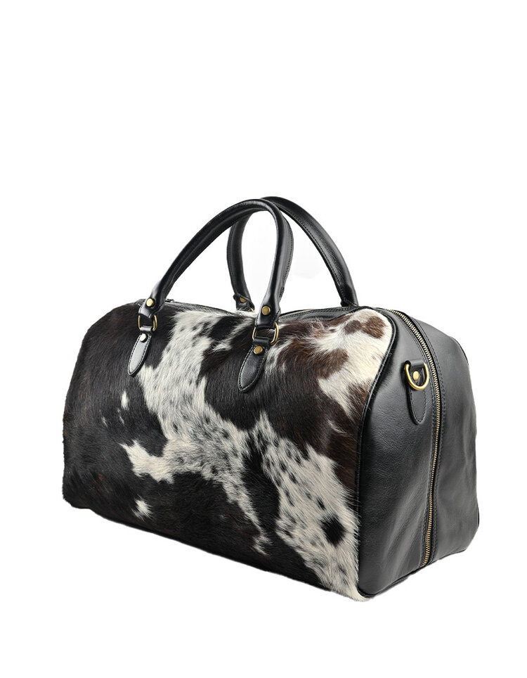 Giuliano Leather  Lederen weekendtas | Fur |  552629