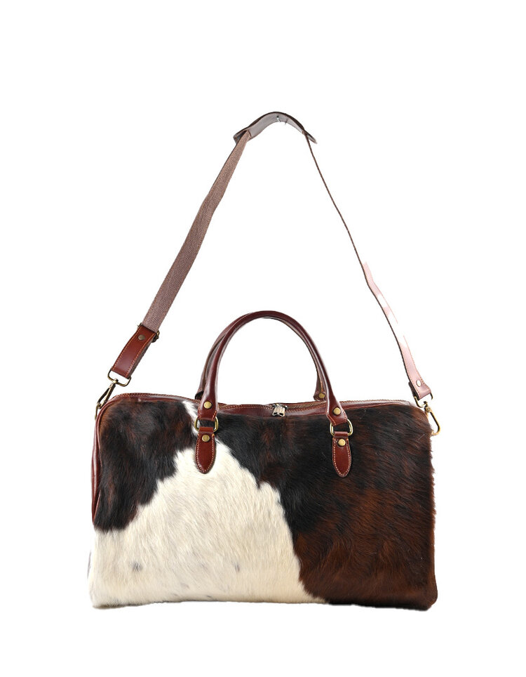 Giuliano Leather  Lederen weekendtas | Fur |  552629