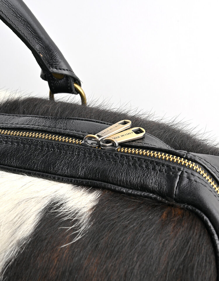 Giuliano Leather  Lederen weekendtas | Fur |  552629