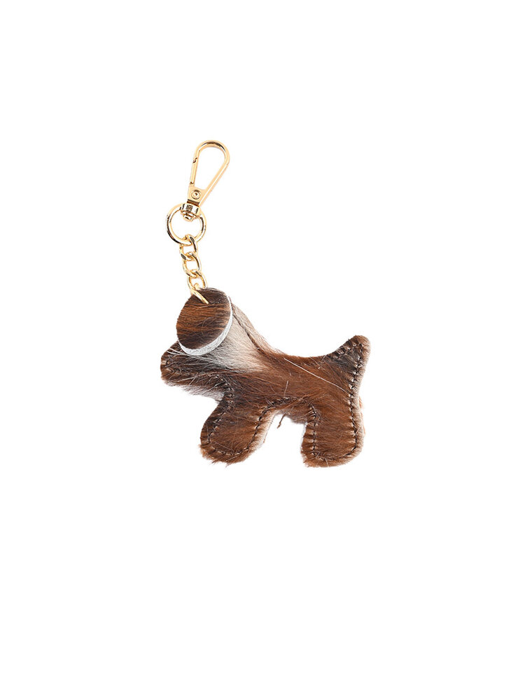 Giuliano Leather  Keyring | Cowprint | 2320