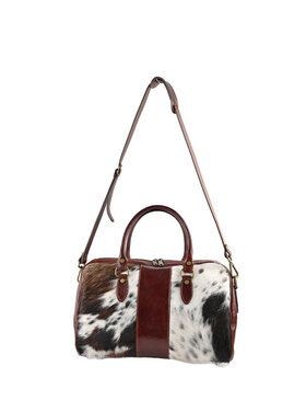 Giuliano Leather  Lederen handtas| Koeprint | 552632