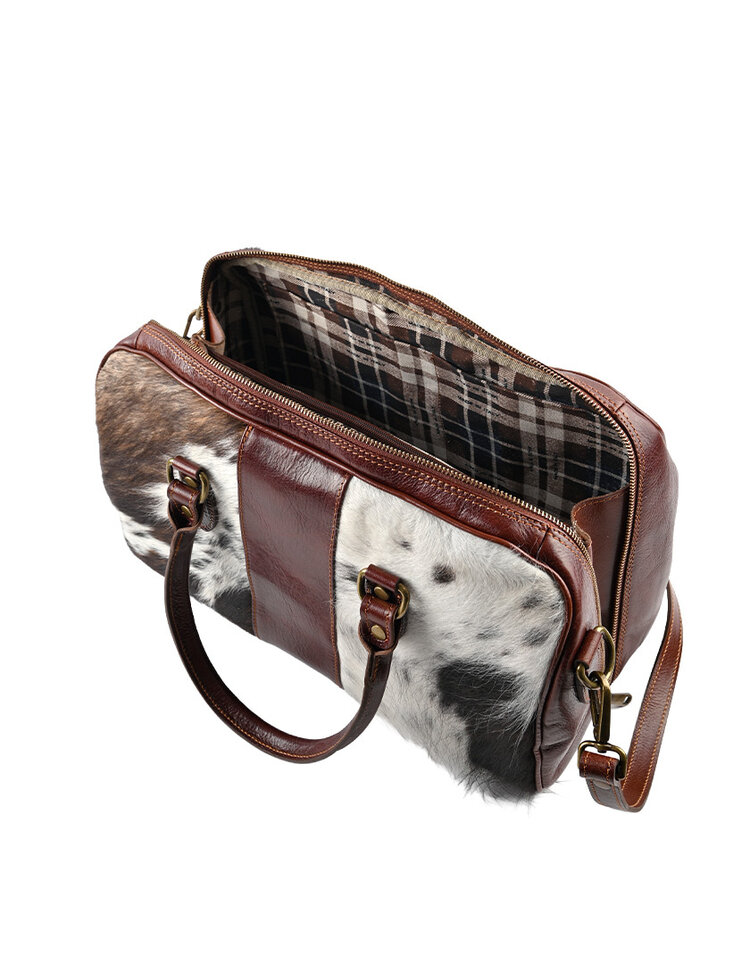 Giuliano Leather  Lederen handtas | Koeprint | 552632