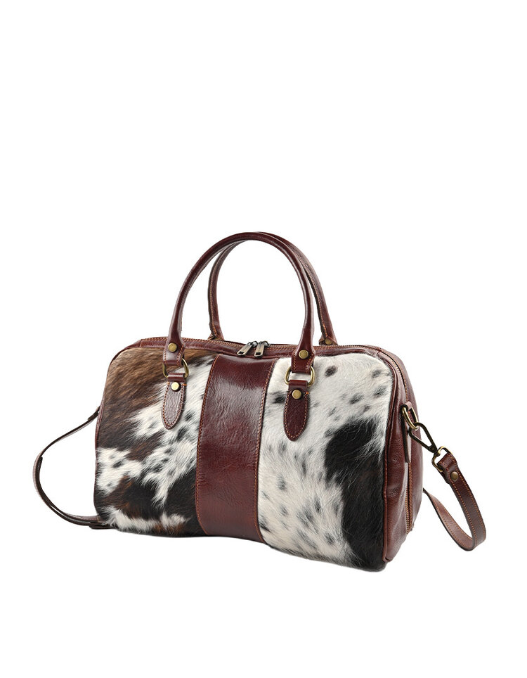 Giuliano Leather  Lederen handtas | Koeprint | 552632