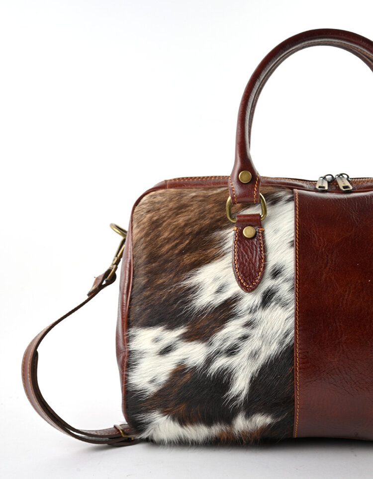 Giuliano Leather  Leather handbag | Cow print | 552632