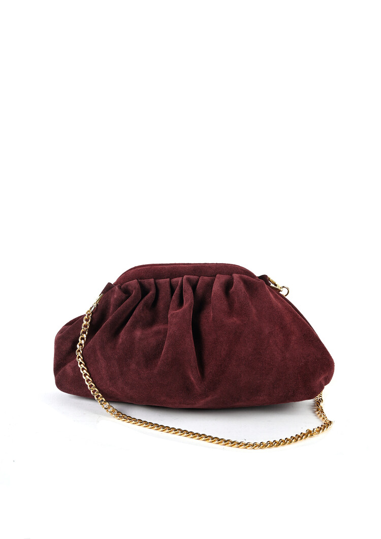 Giuliano Leather  Lederen clutch | Suede | 552643