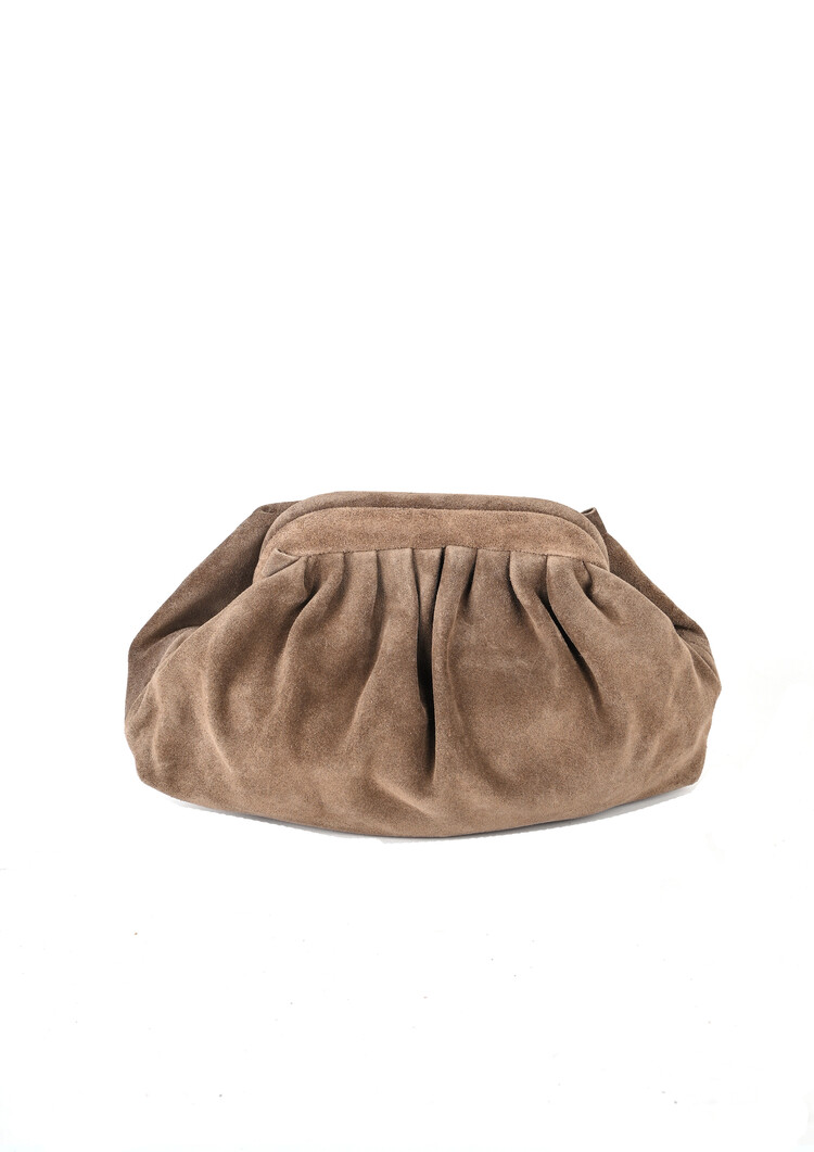 Giuliano Leather  Lederen clutch | Suede | 552643