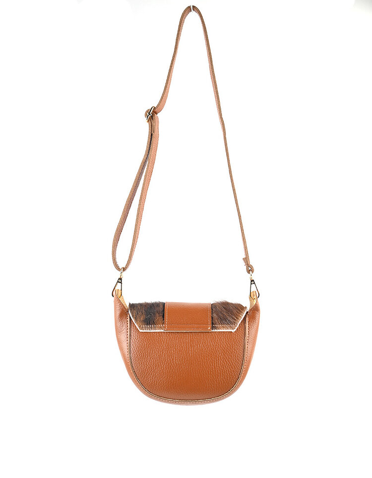 Giuliano Leather  Lederen schoudertas | Vacht | 552651