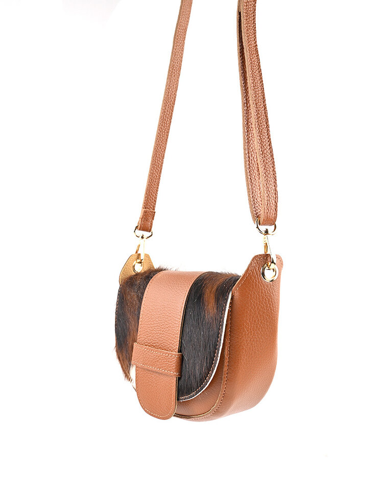 Giuliano Leather  Lederen schoudertas | Vacht | 552651