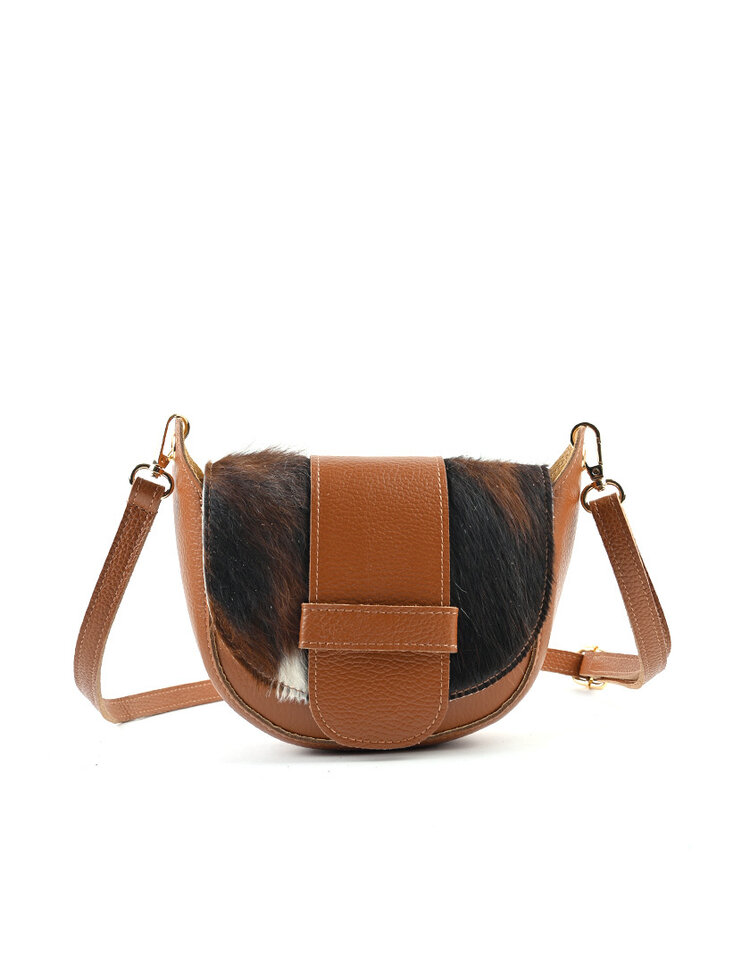 Giuliano Leather  Leather shoulderbag | Fur | 552651