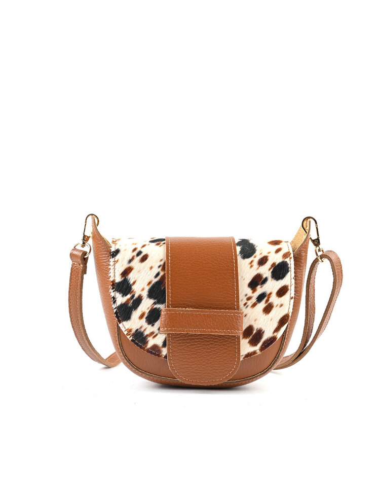 Giuliano Leather  Lederen schoudertas | Vacht | 552651