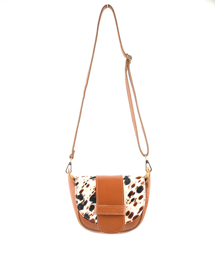 Giuliano Leather  Leather shoulderbag | Fur | 552651