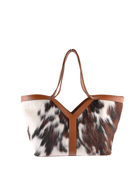 Giuliano Leather  Lederen schoudertas| Koeprint | 552647