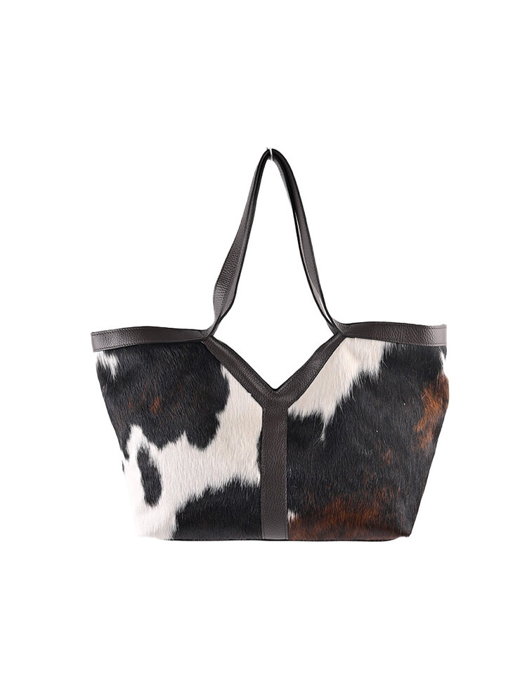 Giuliano Leather  Lederen schoudertas| Koeprint | 552647