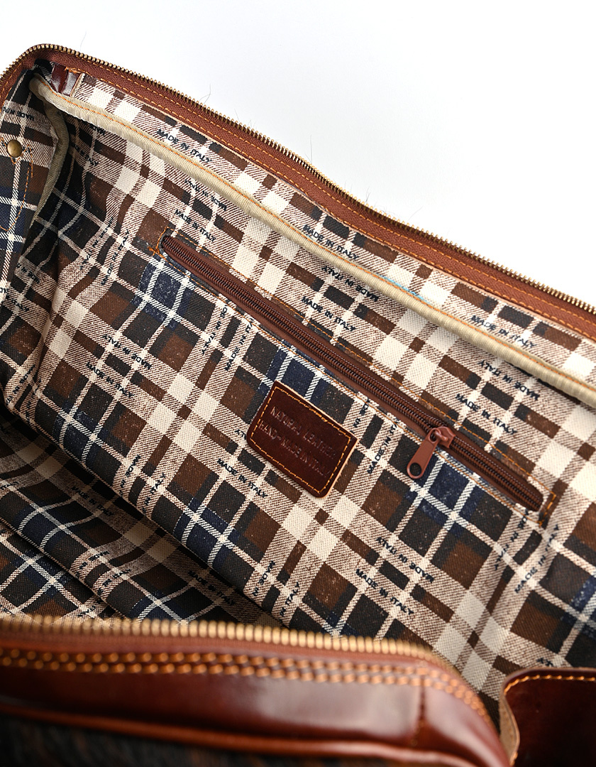 Giuliano Leather Lederen weekendtas | Vacht | 552653, foto 6 van 6