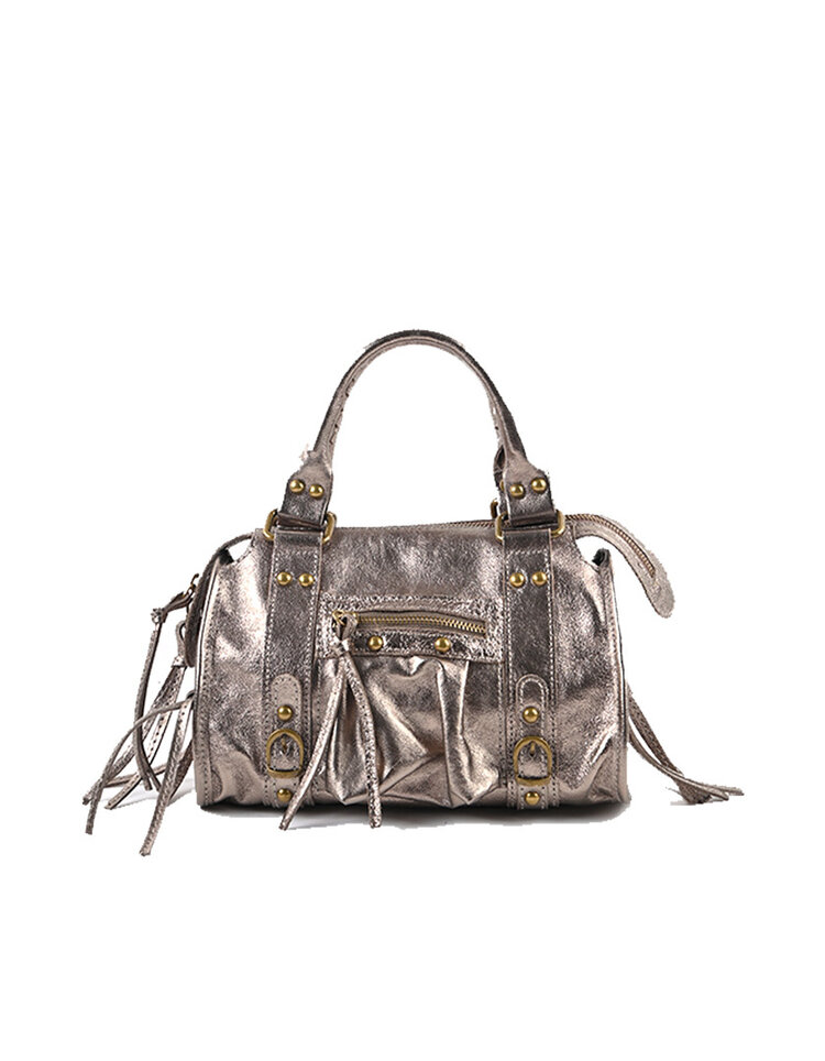 Giuliano Leather  Leather handbag | 552928 Metallic