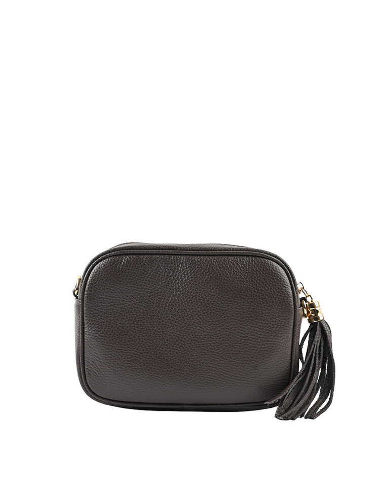 Lederen schoudertas | 552759