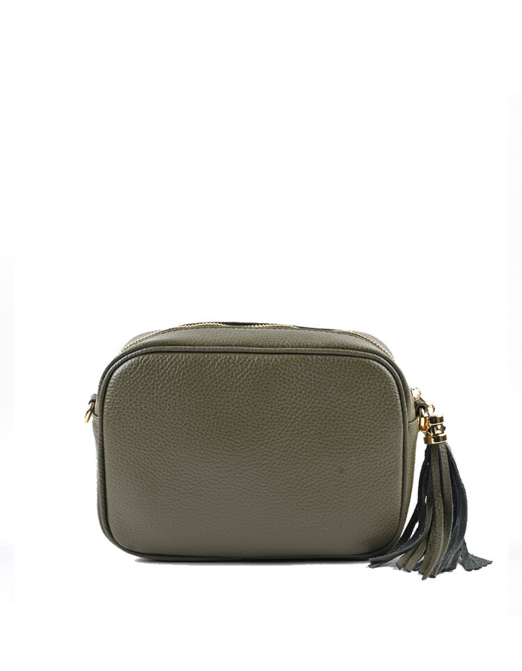 Lederen schoudertas | 552759