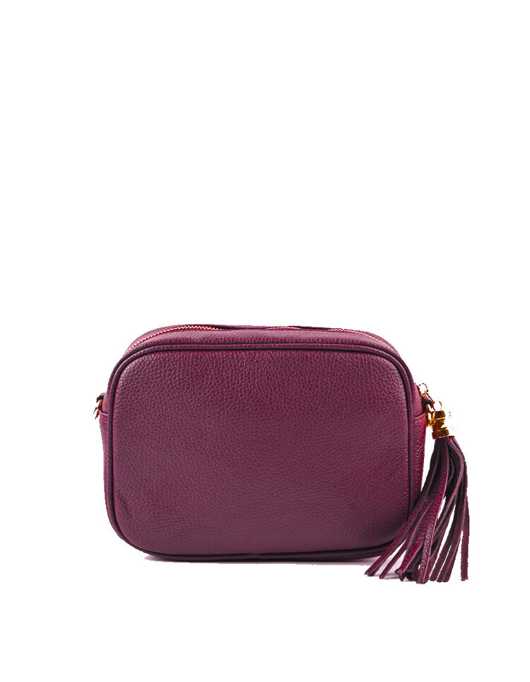 Leather shoulderbag | 552759