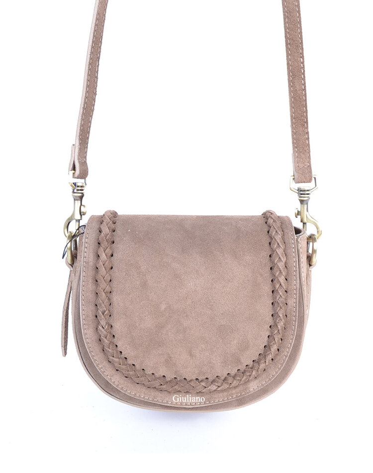Giuliano Leather  Suède schoudertas | 552630