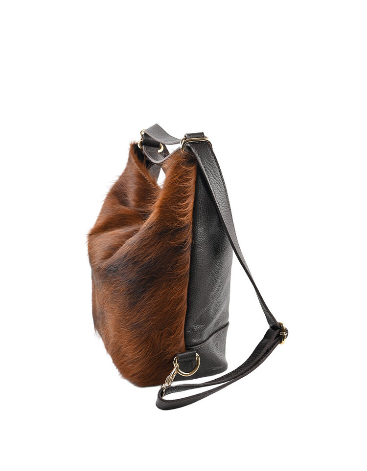 Giuliano Leather  Leather shoulder bag | Cow print | 552658