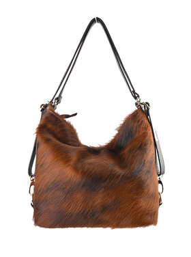 Giuliano Leather  Lederen schoudertas| Koeprint | 552658