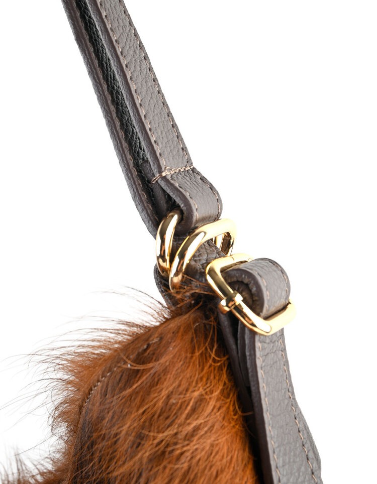 Giuliano Leather  Leather shoulder bag | Cow print | 552658