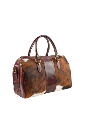 Giuliano Leather  Lederen handtas| Koeprint | 552655