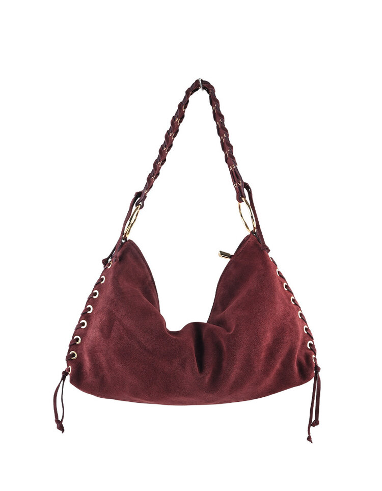 Giuliano Leather  Leather schoulderbag | Suede | 552657