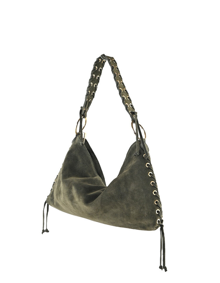 Giuliano Leather  Leather schoulderbag | Suede | 552657