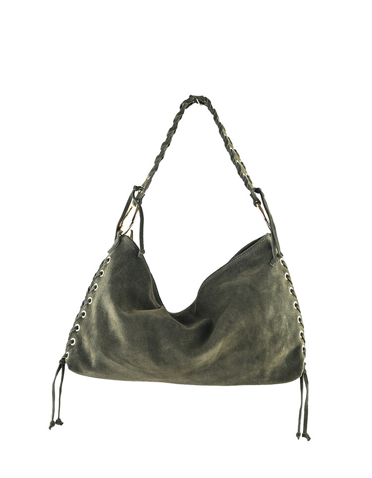 Giuliano Leather  Leather schoulderbag | Suede | 552657