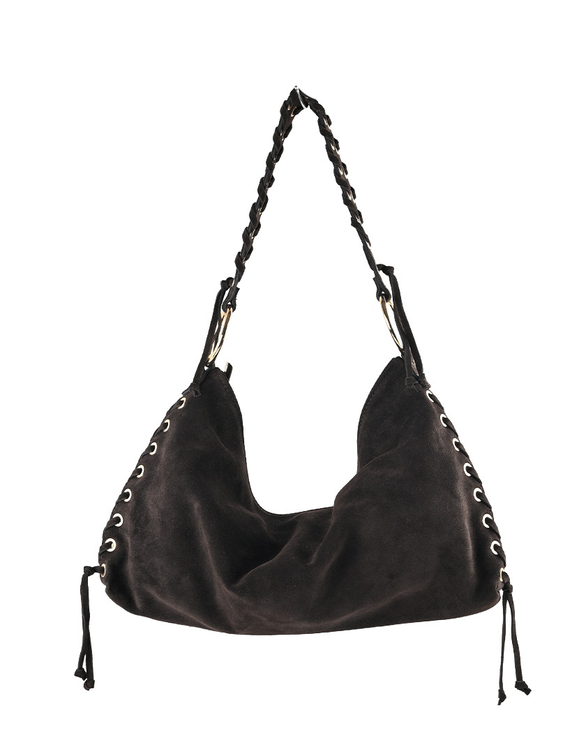 Giuliano Leather Lederen schoudertas | Suede | 552657
