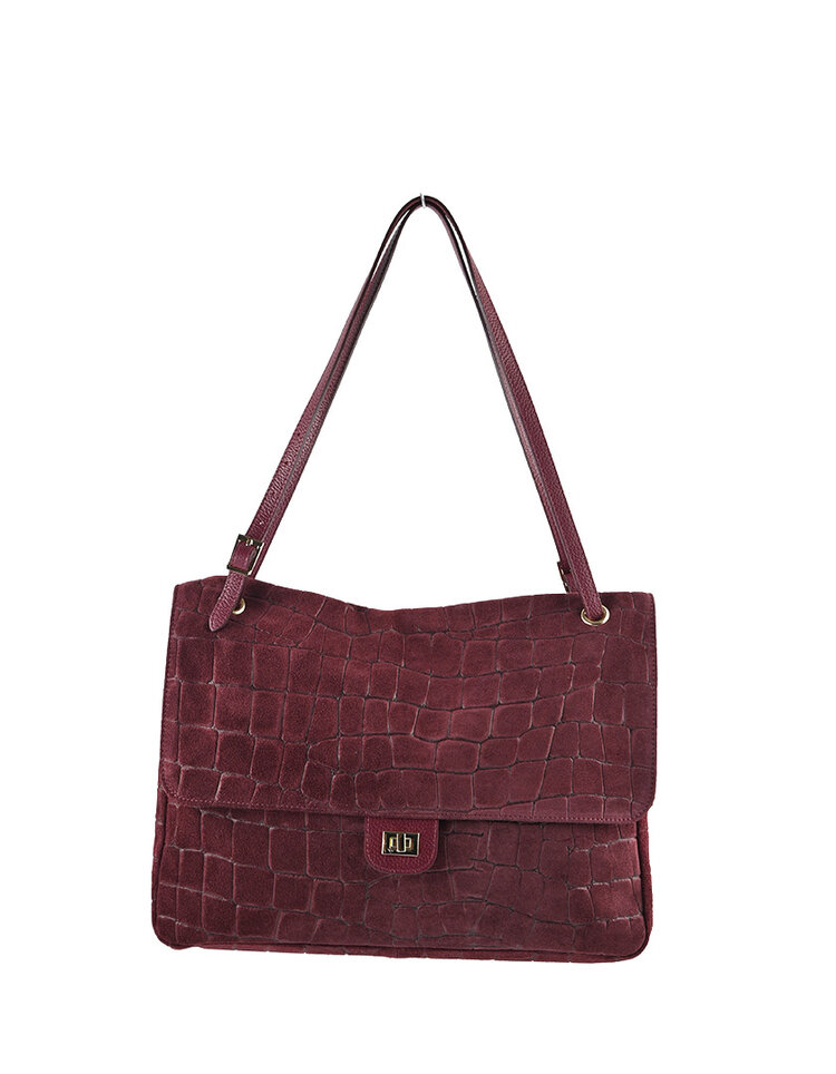 Giuliano Leather  Leather schoulderbag | Suede | 552661