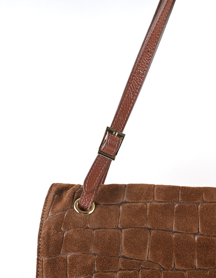 Giuliano Leather  Lederen schoudertas | Suede | 552661