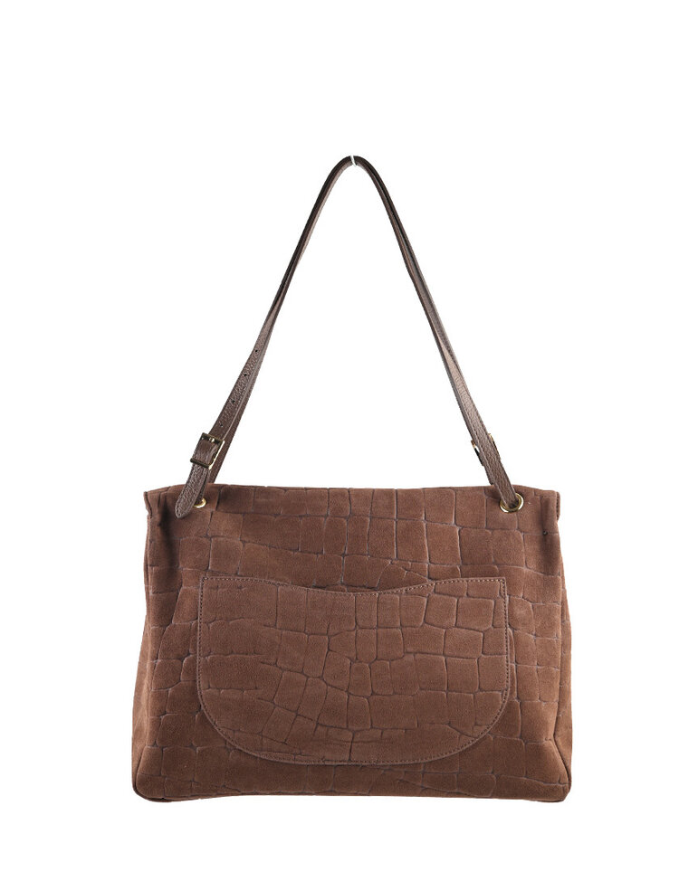 Giuliano Leather  Lederen schoudertas | Suede | 552661