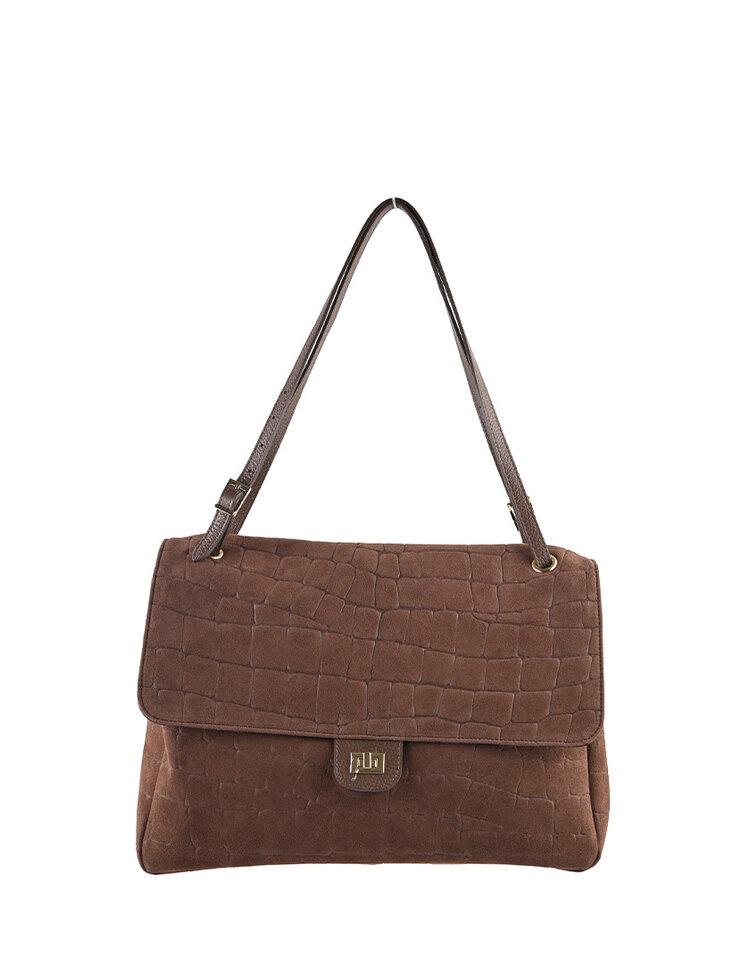 Giuliano Leather  Leather schoulderbag | Suede | 552661