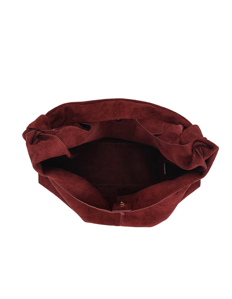 Kunstlederen suede handtas | 40092