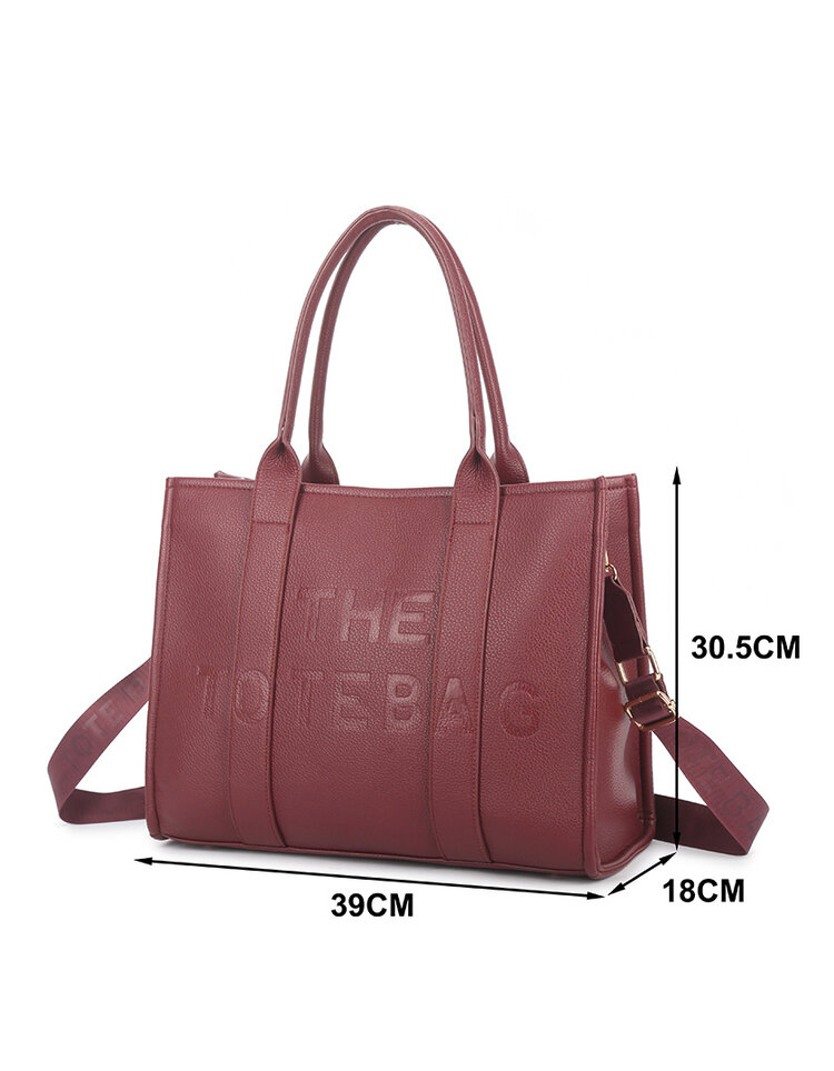 Kunstleder-Handtasche | Tote Bag | 40141