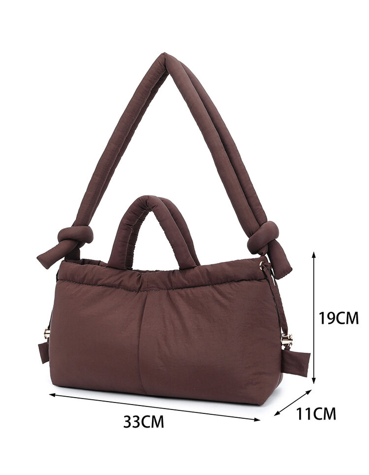 Faux leather shoulder bag | 50100