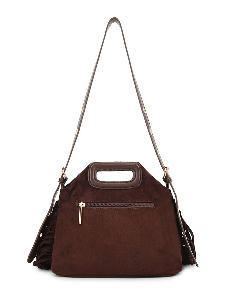 Faux leather shoulder bag | 60007