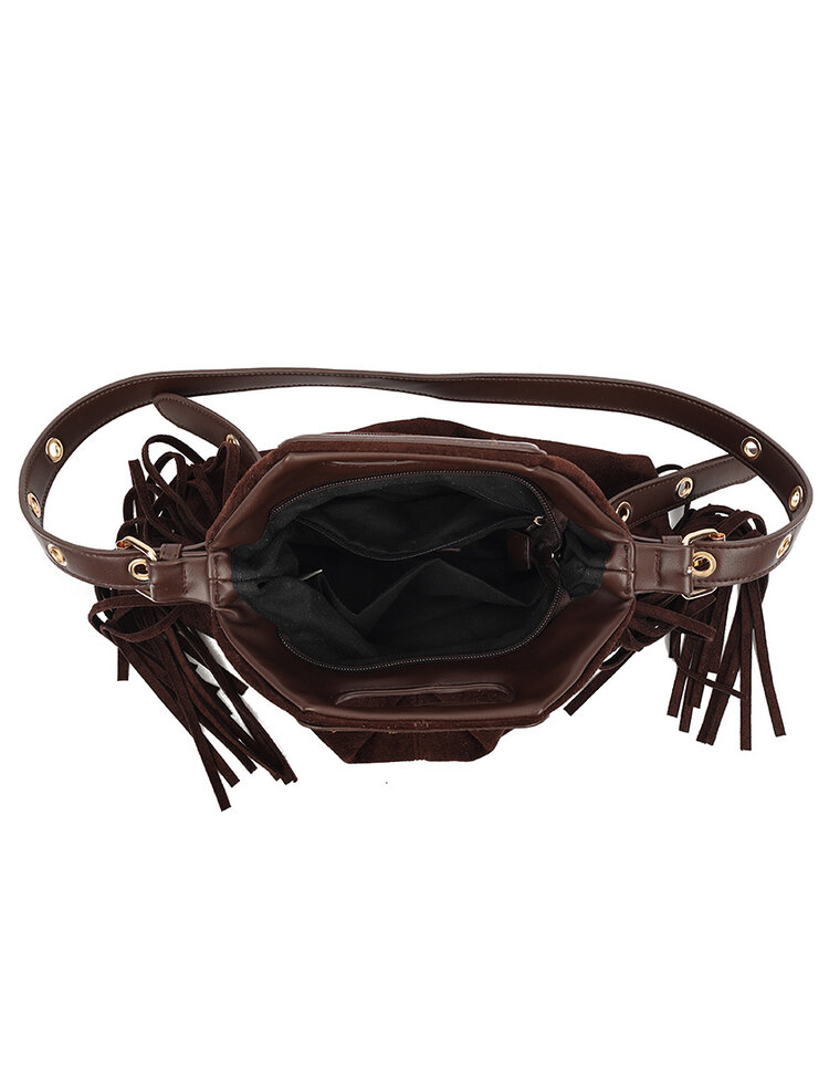 Faux leather shoulder bag | 60007