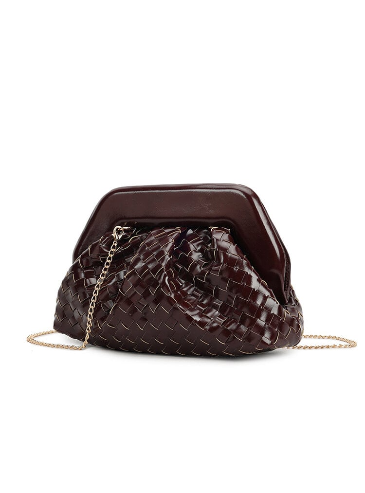 Gevlochten clutch | 80175