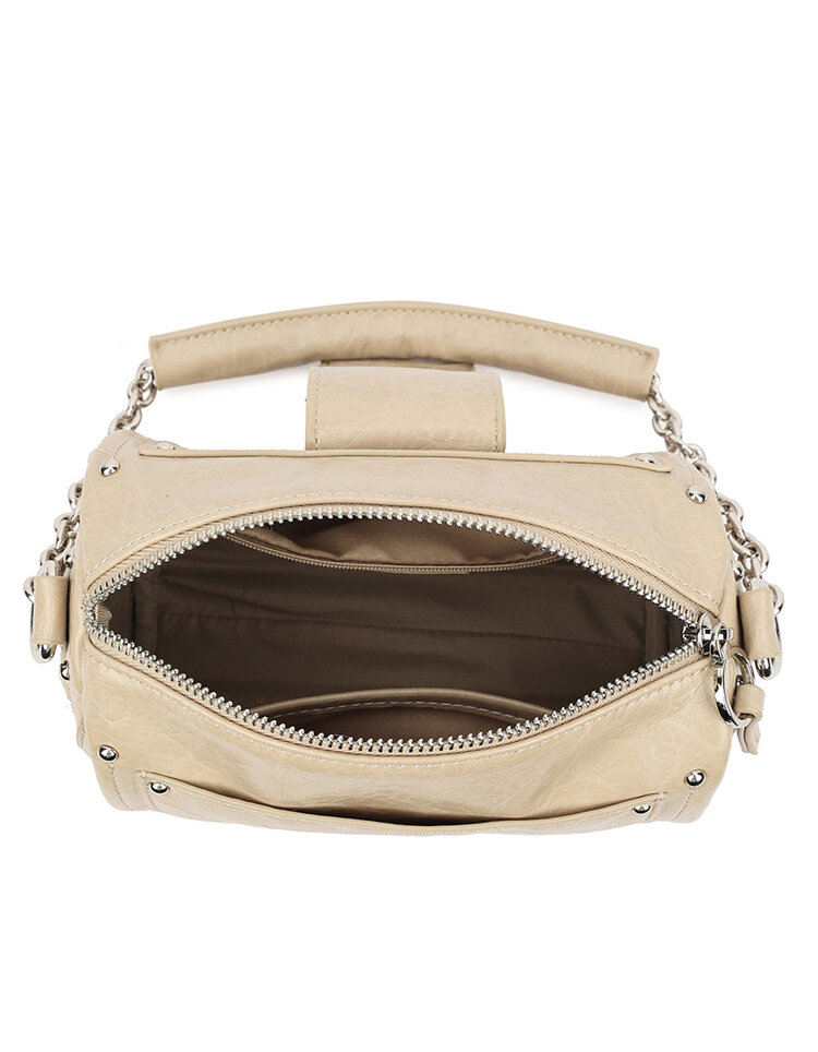 Faux leather shoulder bag | 88075